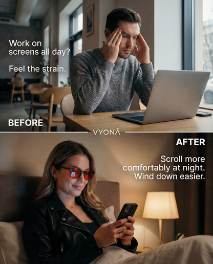 Flow® | Unisex Red Lens Blue Light Glasses